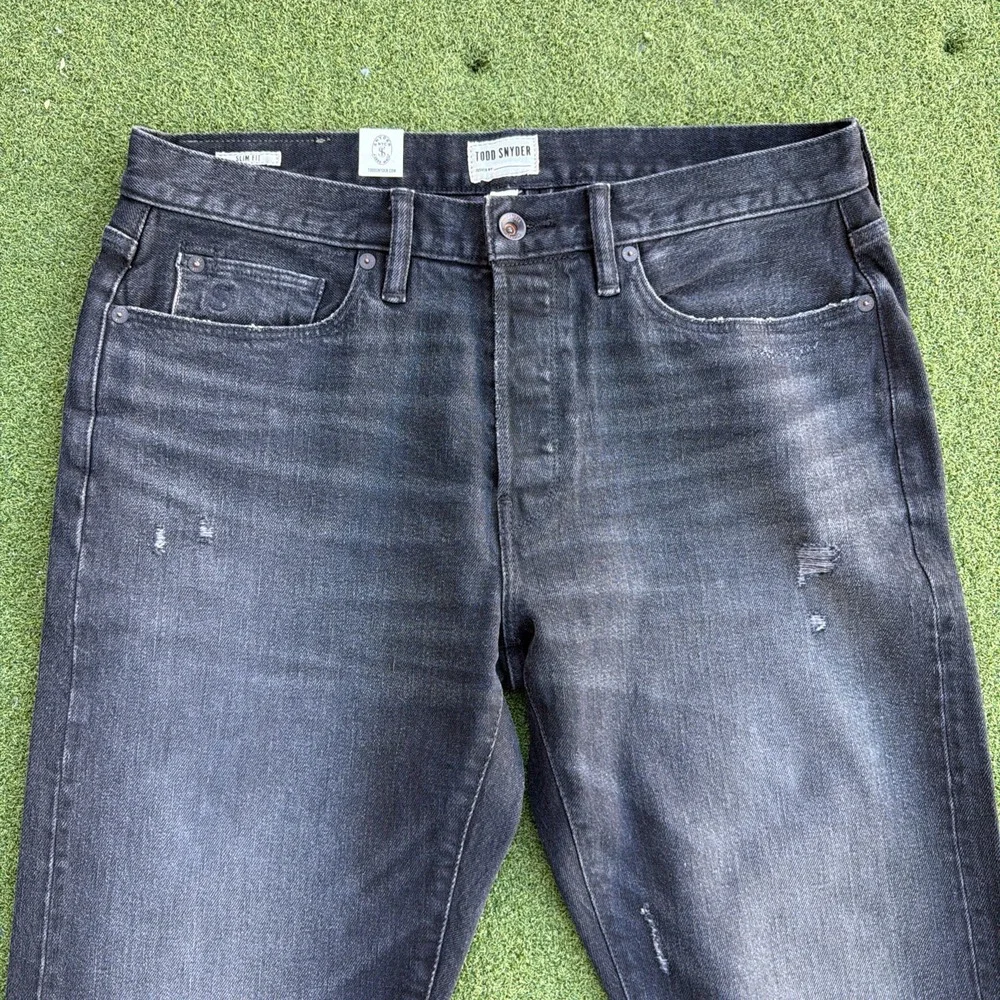 Todd Snyder NYC Slim Fit 12.5oz Selvedge Denim Jeans Men's 32/32 BRAND NEW